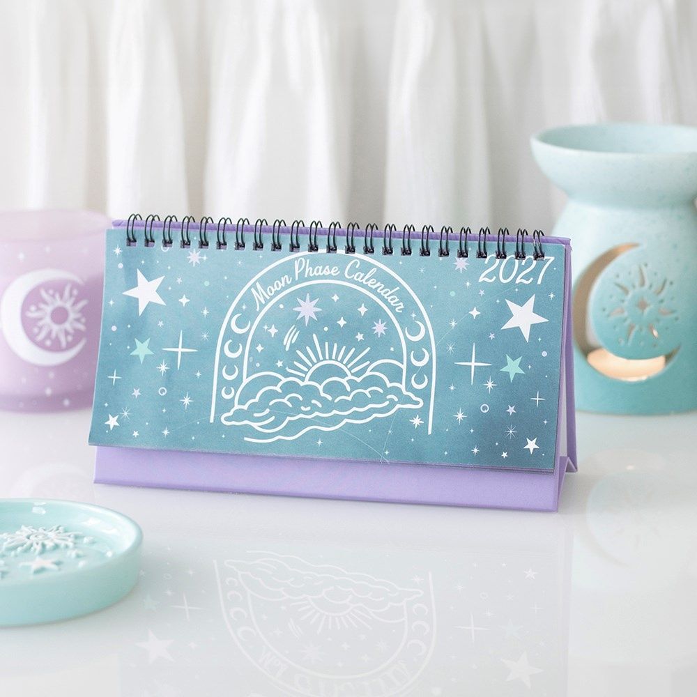 Something Different - Moon Phase Desk calendar - Multicolours